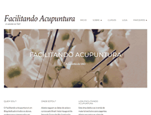 Tablet Screenshot of facilitandoacupuntura.com.br